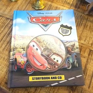 📚 Disney Pixar Cars Storybook and CD